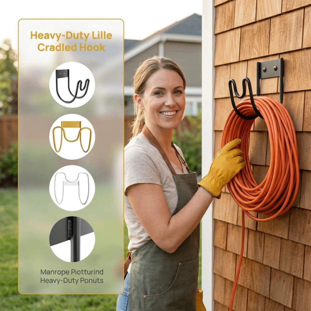 Gardena Hose Flex - Rust Proof Garden Hose Holder Durable