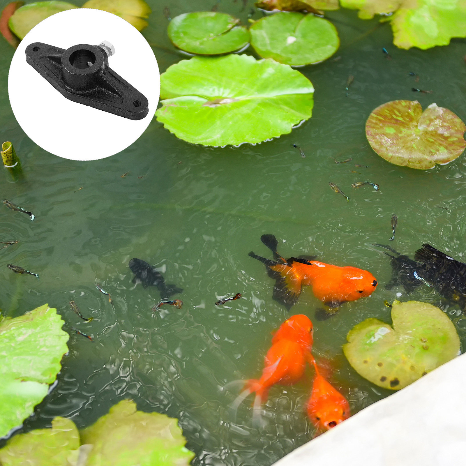 Fish Wheel Crank Handle Black  - Fish Pond Aerator 评论和价格